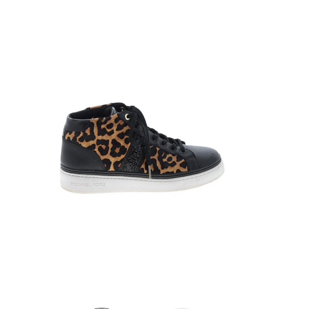 MICHAEL KORS  Leopard & Leather upper sneakers - Picture 2 of 3